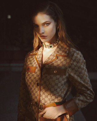 Barbara Palvin by Greg Swales for Harper&#039;s Bazaar Greece (Dec 2021)
