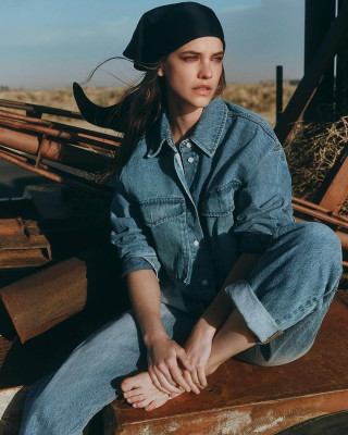 Barbara Palvin for Harper’s Bazaar Greece April 2025