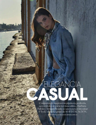 Barbara Palvin by Rafa Gallar for Elle Spain (Feb 2022)