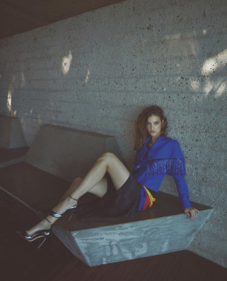 Barbara Palvin by Greg Swales for Harper&#039;s Bazaar Greece (Dec 2021)