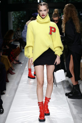 Barbara Palvin - Philosophy Di Lorenzo Serafini Fashion Show in Milan 09/25/2021