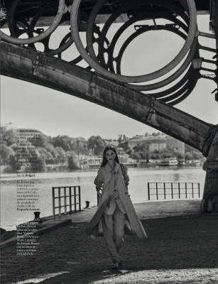Barbara Palvin by Rafa Gallar for Elle Spain (Feb 2022)