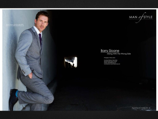 Barry Sloane by Dimitry Loiseau for Regard Magazine (2013)