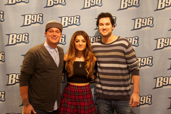 Bebe Rexha at Chicagos B96 – 96.3 FM 11/14/2013