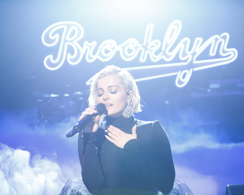 Bebe Rexha - Jimmy Kimmel Live in New York 10/18/2018
