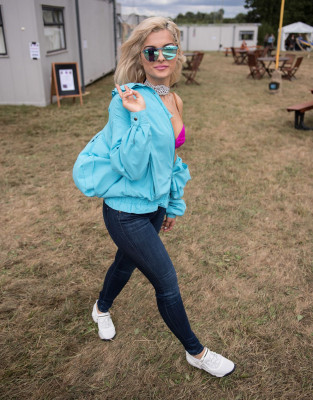 Bebe Rexha - V Festival in UK 08/20/2016