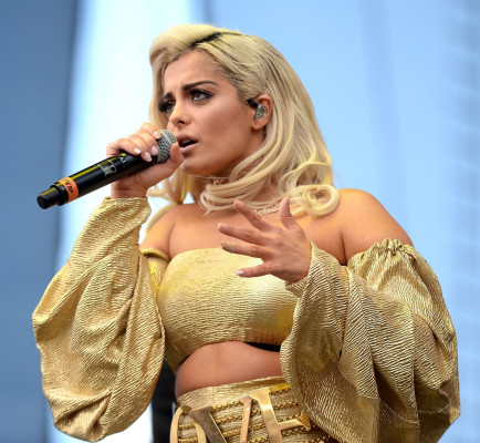 Bebe Rexha at iHeartRadio Village in Las Vegas 09/23/2017