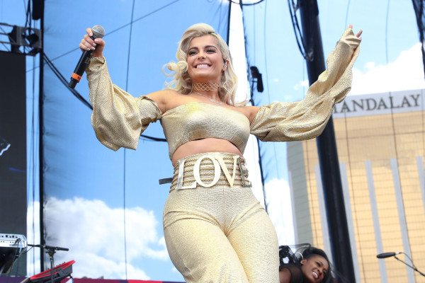Bebe Rexha at iHeartRadio Village in Las Vegas 09/23/2017