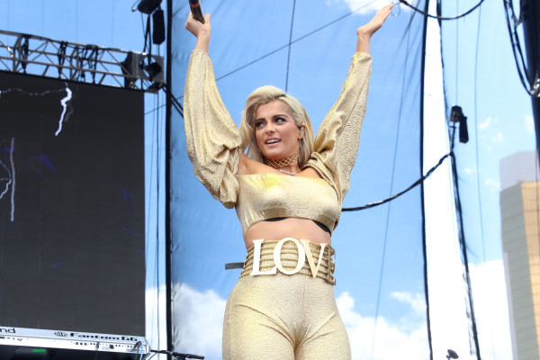 Bebe Rexha at iHeartRadio Village in Las Vegas 09/23/2017