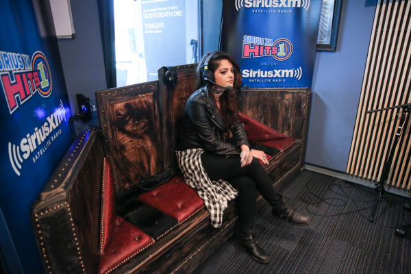 Bebe Rexha - Sirius Hits 1 The Morning Mash-Up Broadcast Day 3 in LA 08/27/2014