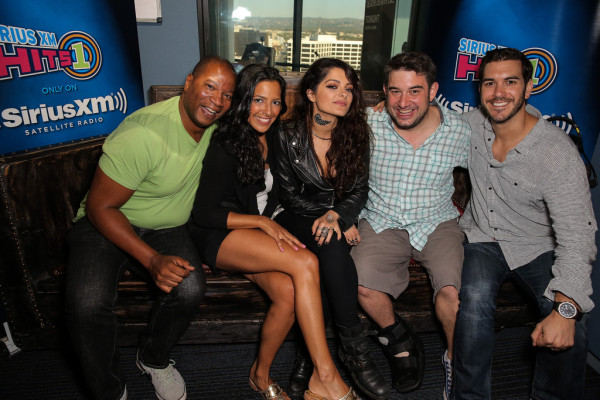Bebe Rexha - Sirius Hits 1 The Morning Mash-Up Broadcast Day 3 in LA 08/27/2014