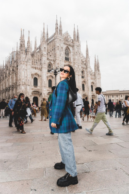 Becky G- in Milan