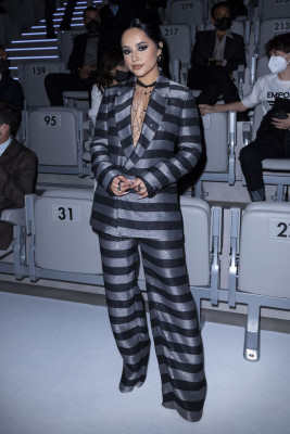 Becky G-Emporio Armani Show,Milan Fashion Week 