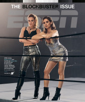 Alison Brie and Becky Lynch – ESPN Magazine August 2019
