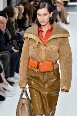 Bella Hadid at Tod’s Fall/Winter Fashion Show in Milan 02/23/2018   