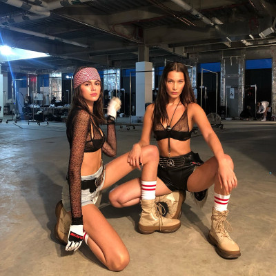 Bella Hadid - Alexander Wang Collection 06/03/2018