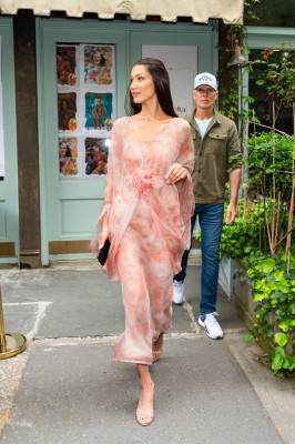 Bella Hadid - Orebella Pop-Up Store in West Village, New York 05/04/2024