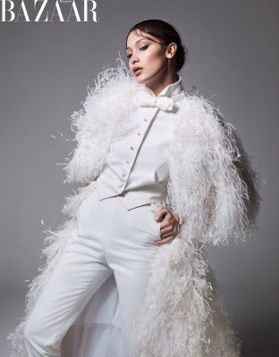 Bella Hadid - Harpers Bazaar US June-July 2018