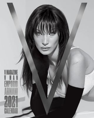 Bella Hadid by Renell Medrano for V Magazine x V MAN 2021/January 