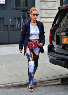 Bella Hadid - Out in Paris