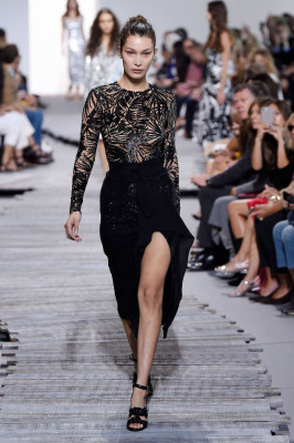 BELLA HADID at Michael Kors Fashion Show at NYFW in New York 09/13/2017