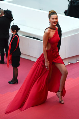 Bella Hadid – “Dolor y Gloria” Red Carpet at Cannes Film Festival