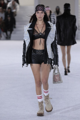 Bella Hadid - Alexander Wang Spring/Summer 2019 Fashion Show in New York