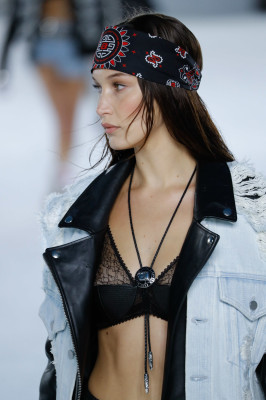 Bella Hadid - Alexander Wang Spring/Summer 2019 Fashion Show in New York