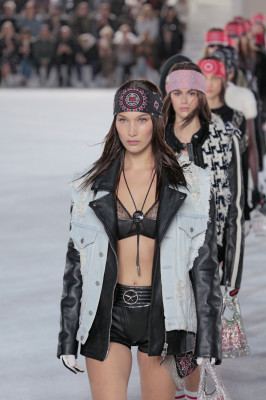 Bella Hadid - Alexander Wang Spring/Summer 2019 Fashion Show in New York