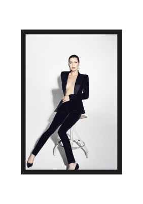 Bella Hadid - photoshoot for ALEXANDRE VAUTHIER FALL/WINTER 2017 COLLECTION