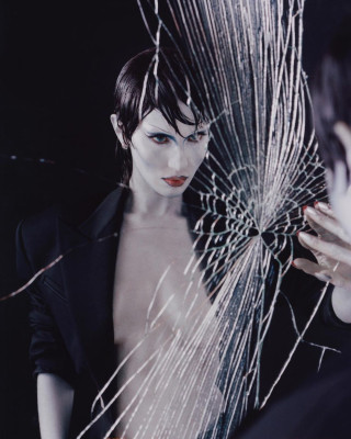 Bella Hadid by Luke Gilford for V Magazine // Spring 2021 