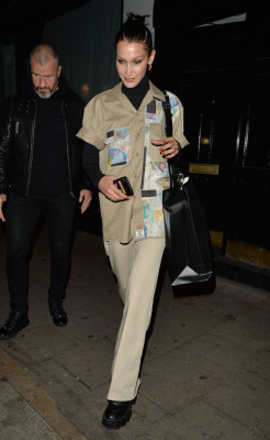 Bella Hadid - Out in Paris