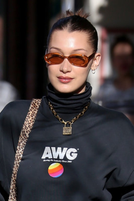 Bella Hadid Out in New York 03/22/2018