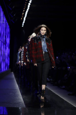 BELLA HADID at Dsquared2 Fashion Show in Milan Men’s Fashion Week 01/14/2018