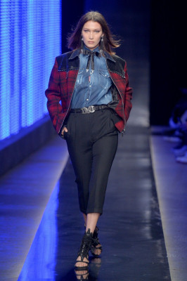 BELLA HADID at Dsquared2 Fashion Show in Milan Men’s Fashion Week 01/14/2018