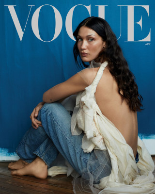 Bella Hadid by Ethan James Green for US Vogue (April 2022)