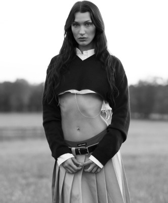 Bella Hadid by Ethan James Green for US Vogue (April 2022)
