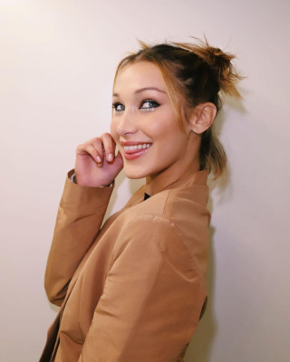 Bella Hadid – Backstage at Fendi SS20 Photoshoot (2019)