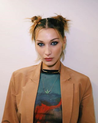 Bella Hadid – Backstage at Fendi SS20 Photoshoot (2019)