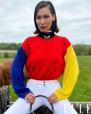BELLA HADID for Elle Magazine, August 2020