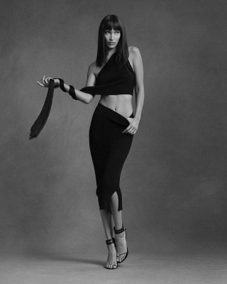 BELLA HADID for Helmut Lang’s Pre-fall 2020 Campaign