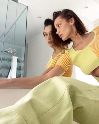 BELLA HADID for Jacquemus, April 2020