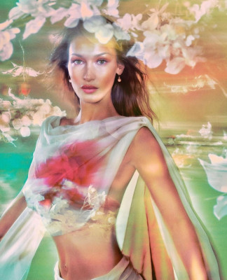 Bella Hadid – for Orebella Fragrance ad Campaign 2024