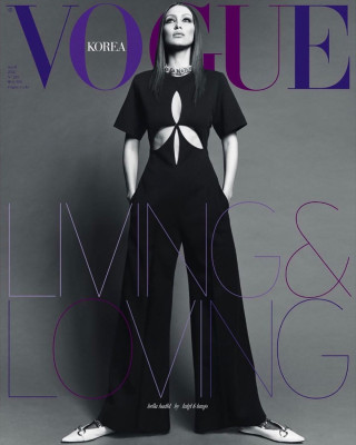 BELLA HADID in Vogue Magazine, Korea April 2020