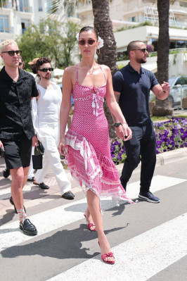 Bella Hadid – Out in Cannes May 2024