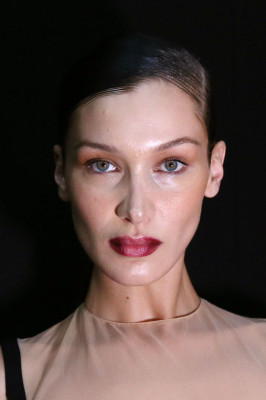 BELLA HADID on the Backstage of Mugler Fashion Show in Paris 02/26/2020