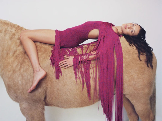 Bella Hadid – Vogue Italia, April 2024
