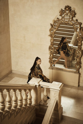 Bella Hadid – Photoshoot for Kith x Versace Campaign 2019