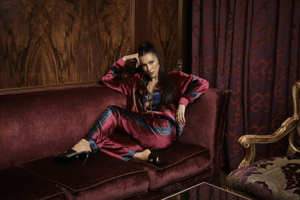 Bella Hadid – Photoshoot for Kith x Versace Campaign 2019