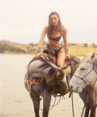 Bella Hadid – for Frankies Bikinies Collab February 2025
